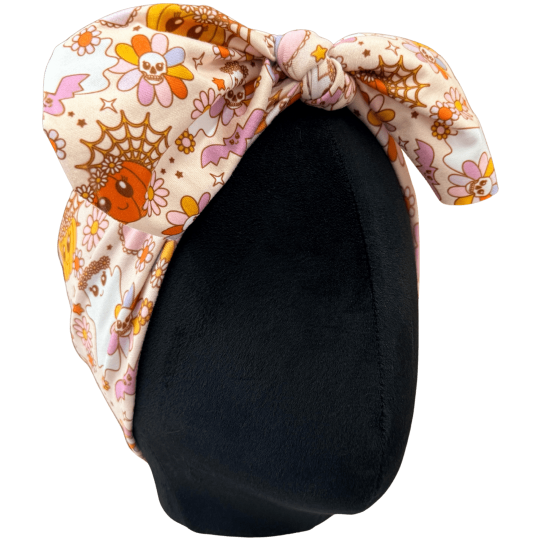 Cute and Scary Top Knot Headband - The Sassy Olive