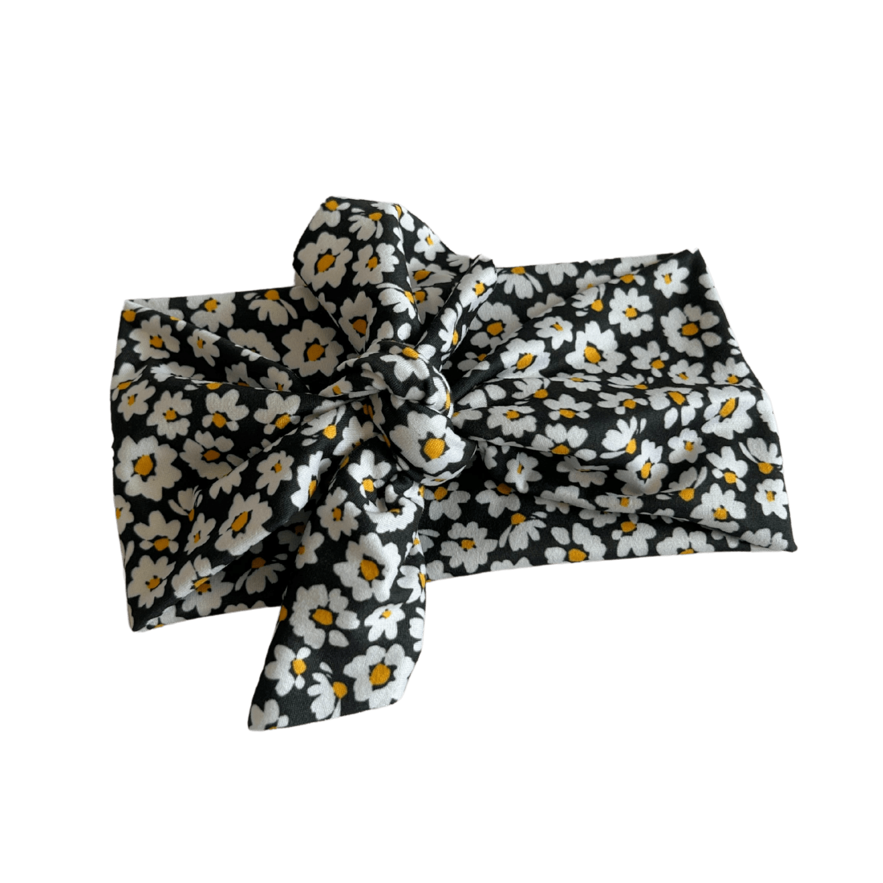 Daisy Delight Topknot Headband - The Sassy Olive