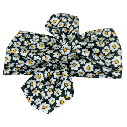 Daisy Delight Topknot Headband - The Sassy Olive