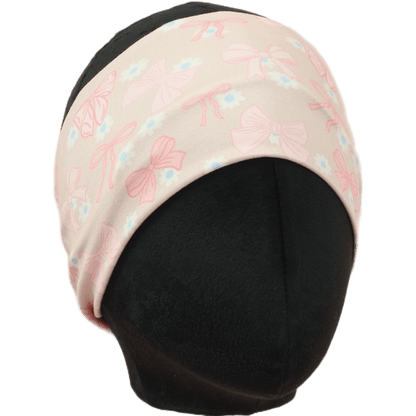Daisy Dots Pink Stretch Headband - The Sassy Olive