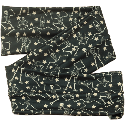 Dancing Skeletons Wrap Headband - The Sassy Olive