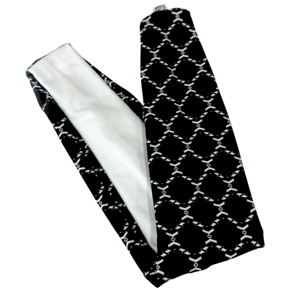 Dark Diamonds Twist Headband - The Sassy Olive