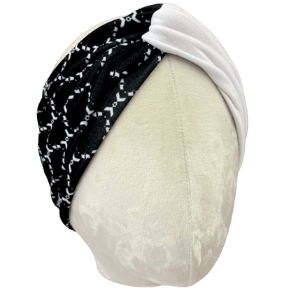 Dark Diamonds Twist Headband - The Sassy Olive