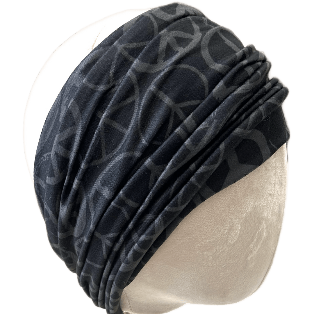 Dark Peace Boho Buff - The Sassy Olive