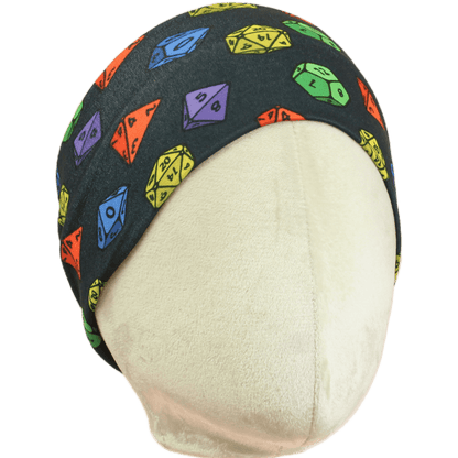 D&amp;D Dice Stretch Headband - The Sassy Olive