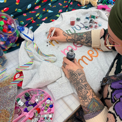 Dec 19 5pm - 8pm DIY Ugly Sweater Night – Crafty Holiday Event Ticket - The Sassy Olive