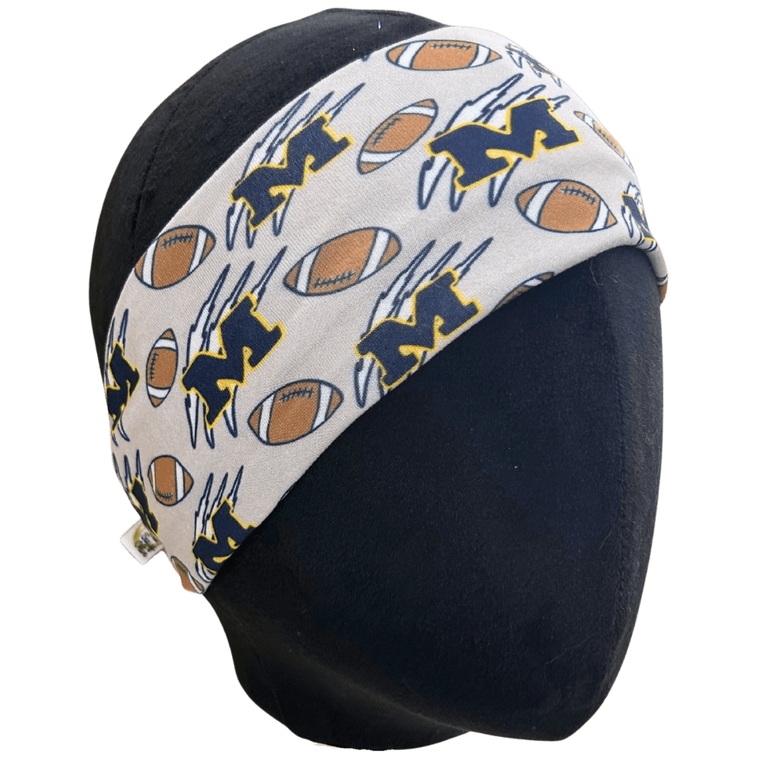 Denard Robinson U of M Stretch Headband - The Sassy Olive