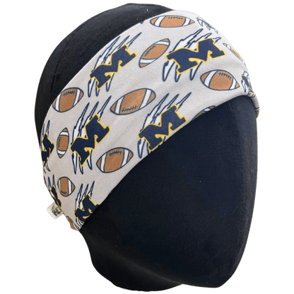 Denard Robinson U of M Stretch Headband - The Sassy Olive