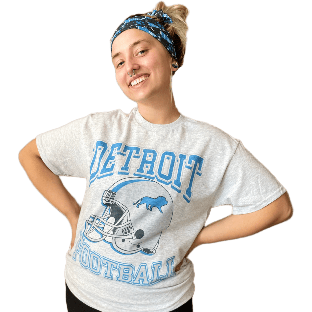 Detroit Football T-Shirt - The Sassy Olive