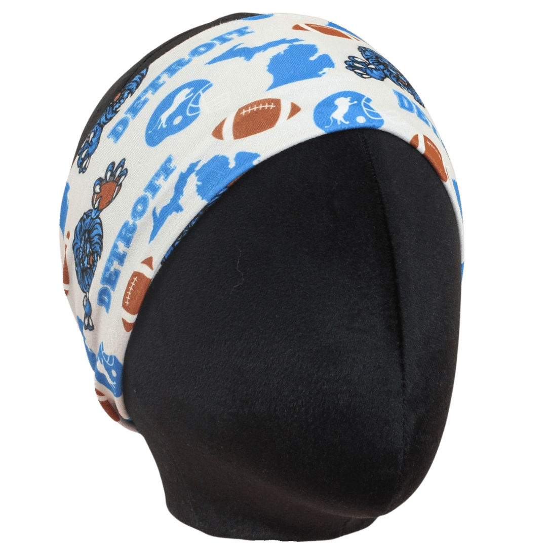 Detroit Lions Stretch Headband - The Sassy Olive