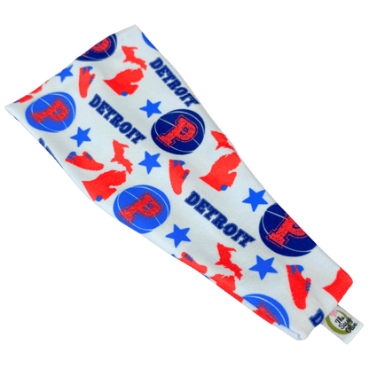 Detroit Pistons Stretch Headband - The Sassy Olive
