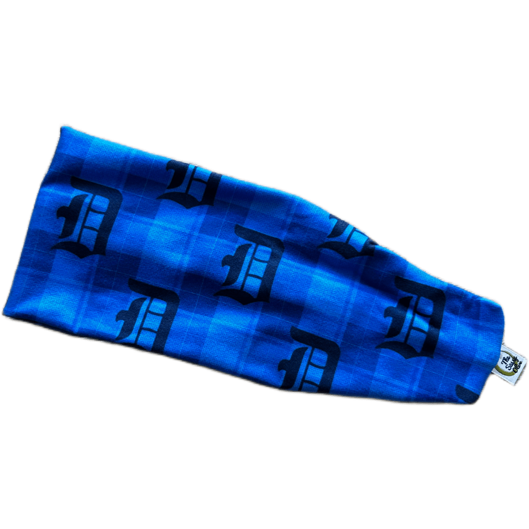 Detroit Plaid Stretch Headband - The Sassy Olive