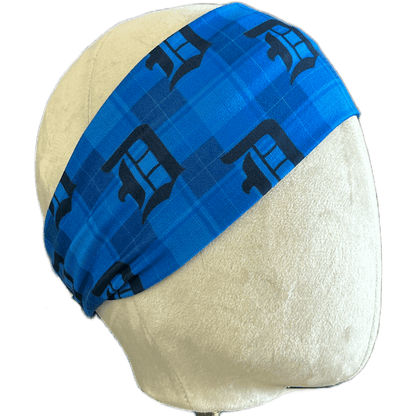 Detroit Plaid Stretch Headband - The Sassy Olive