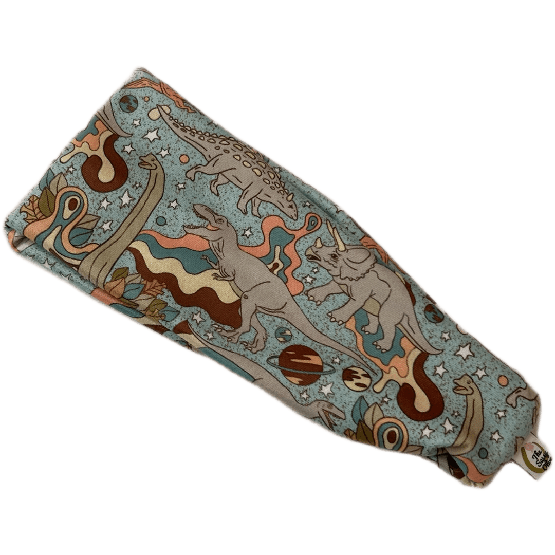 Dinos in Space Stretch Headband - The Sassy Olive