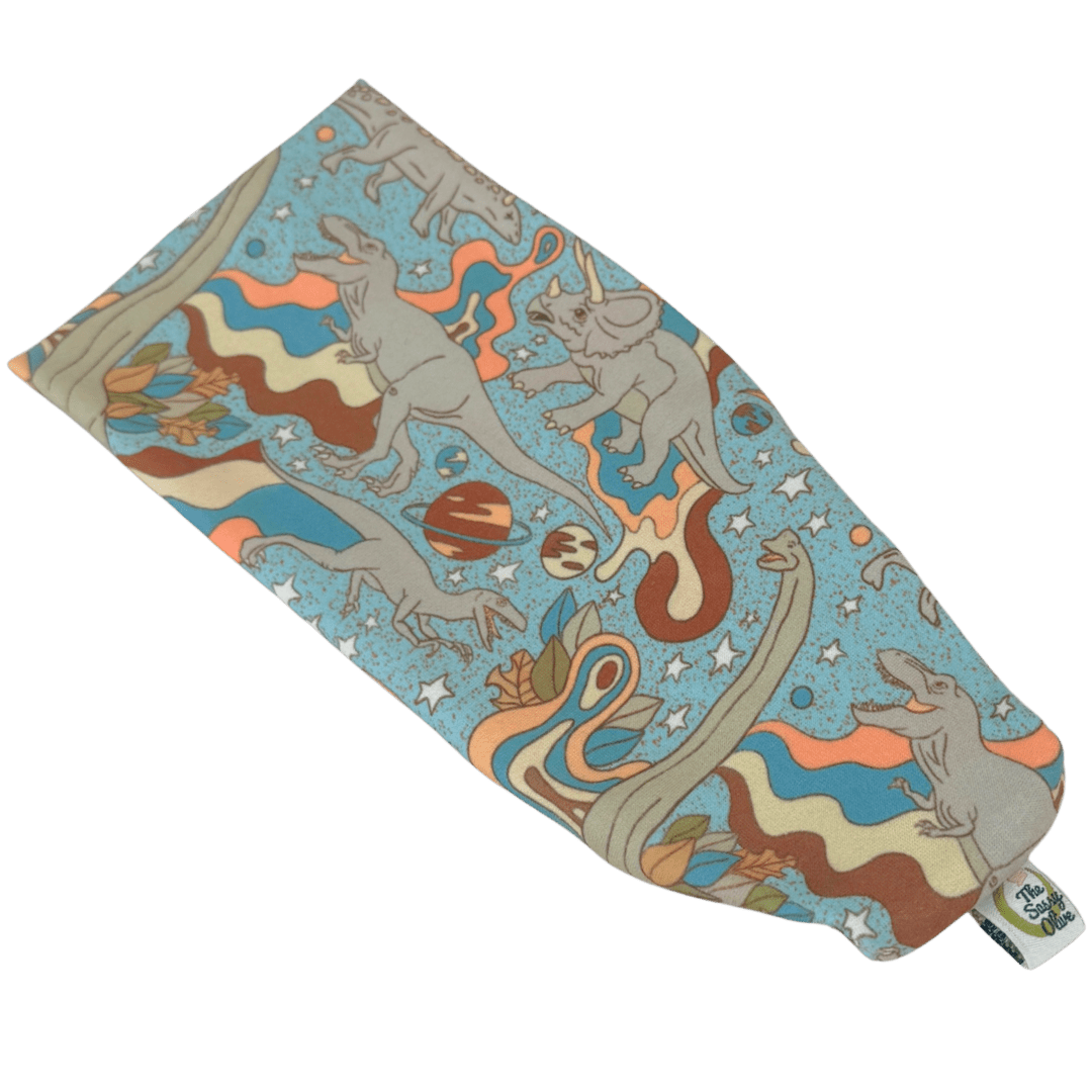 Dinos in Space Stretch Headband - The Sassy Olive
