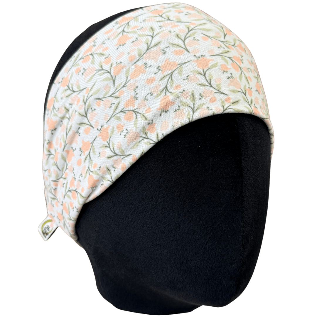 Ditzy Pink Floral Stretch Headband - The Sassy Olive