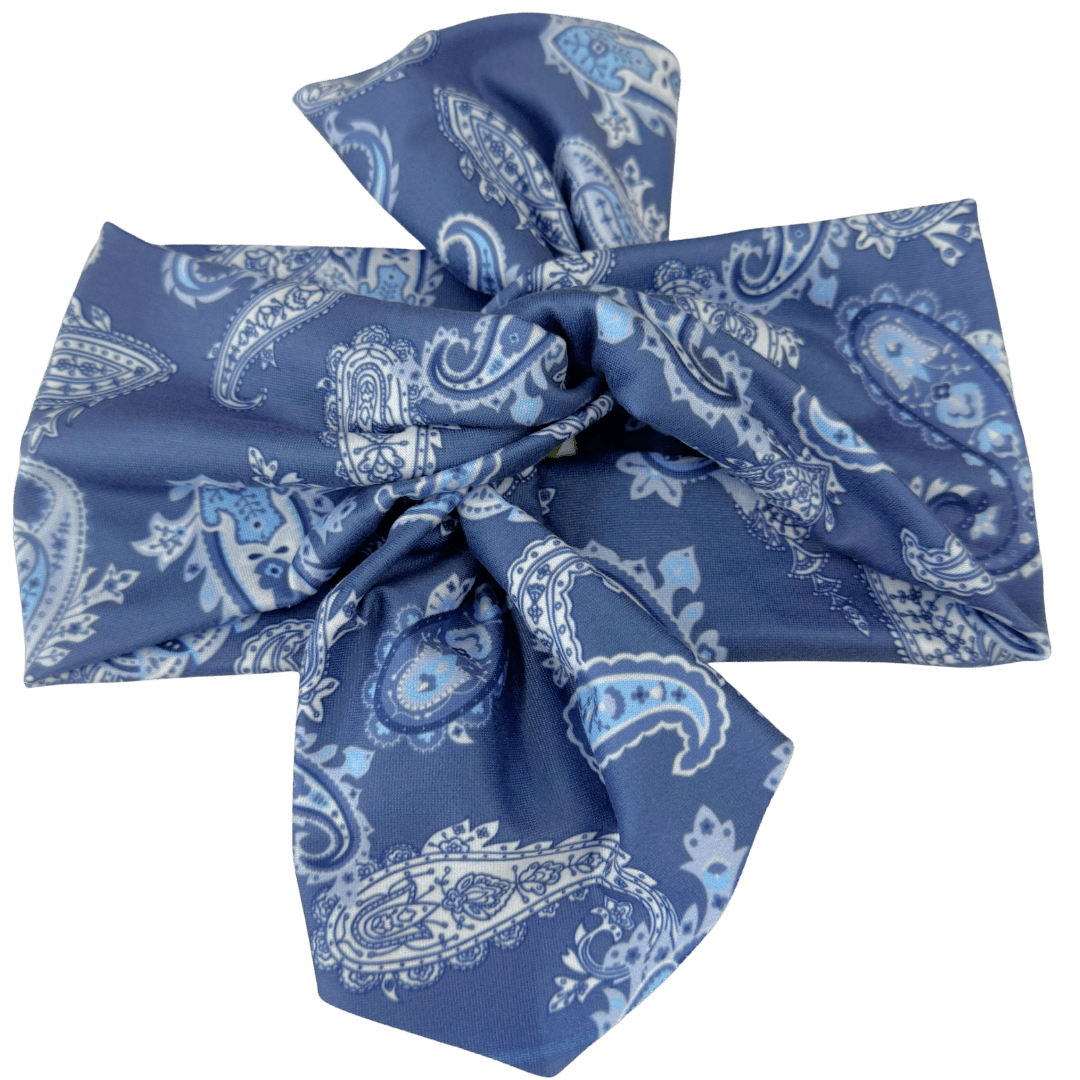 Dollhouse Paisley Top Knot Headband - The Sassy Olive