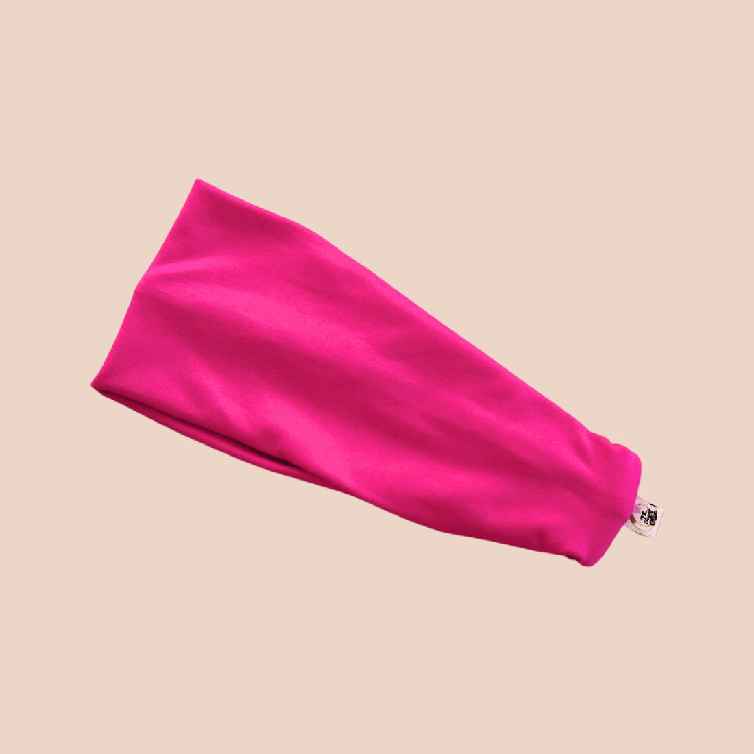 Dolly Pink Solid Stretch Headband - The Sassy Olive