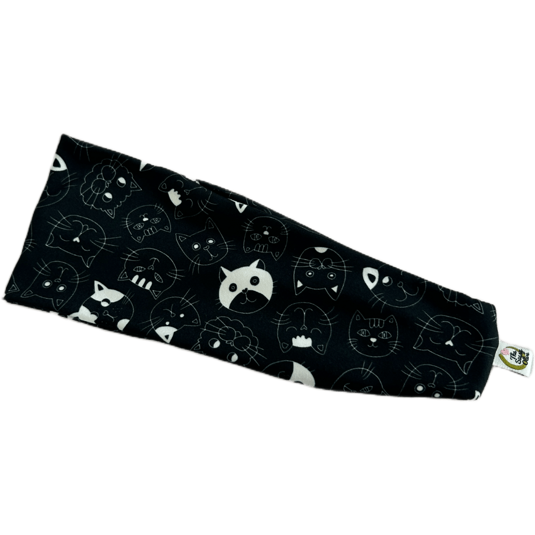 DoodleCats Stretch Headband - The Sassy Olive