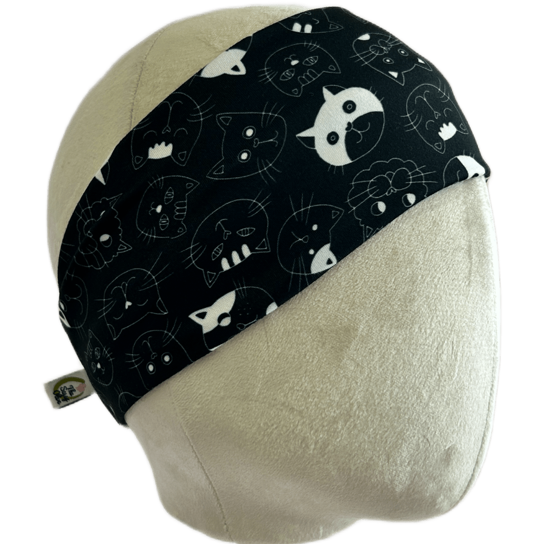 DoodleCats Stretch Headband - The Sassy Olive