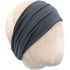 Dusty Blue Grey Solid Stretch Headband - The Sassy Olive