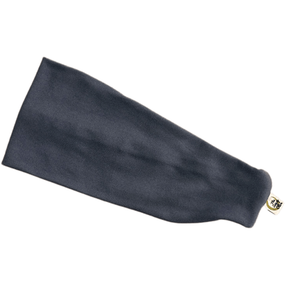 Dusty Blue Grey Solid Stretch Headband - The Sassy Olive