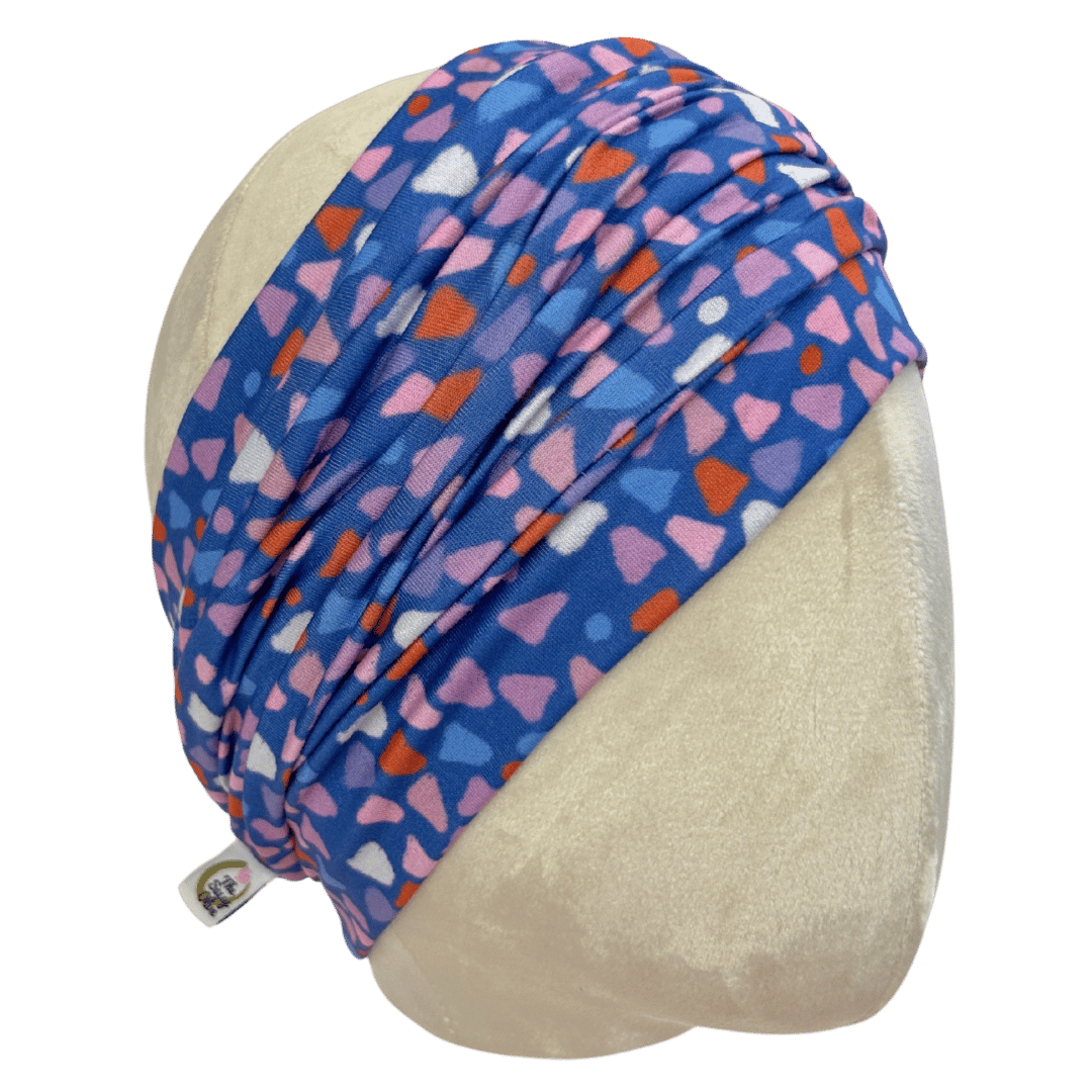 Dusty Blue Tide Boho Buff - The Sassy Olive