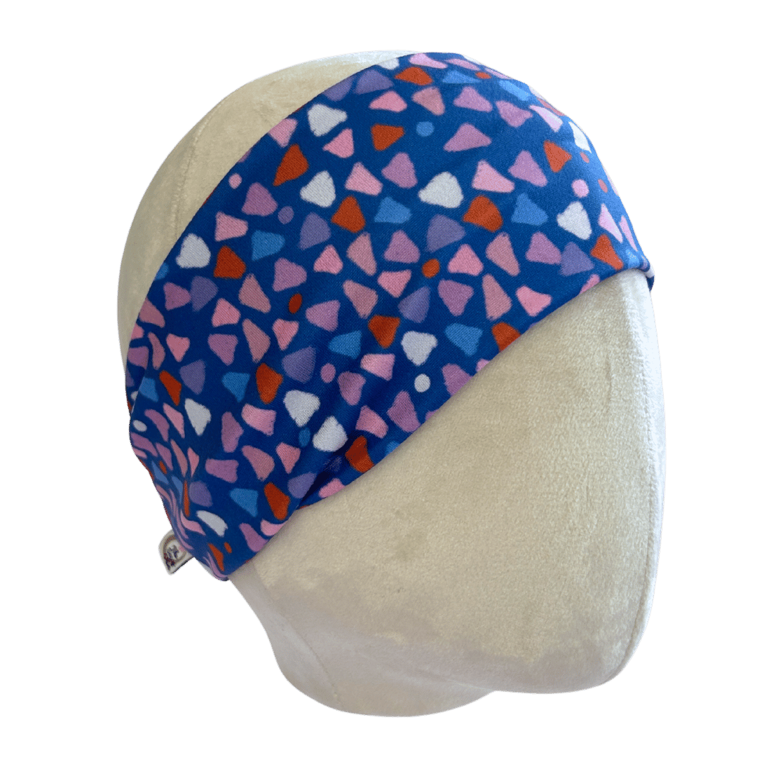 Dusty Blue Tide Stretch Headband - The Sassy Olive