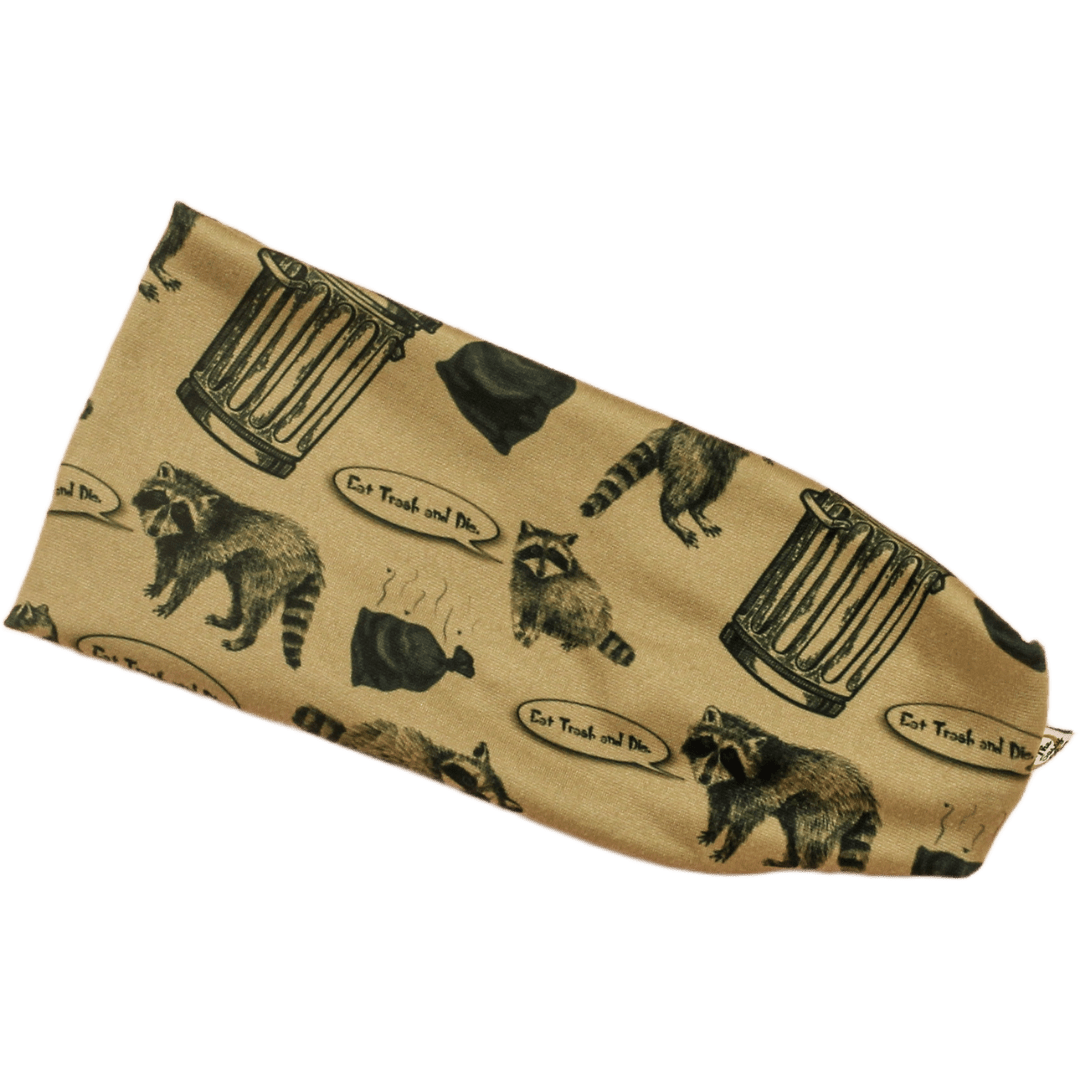 Eat Trash and Die Stretch Headband - The Sassy Olive
