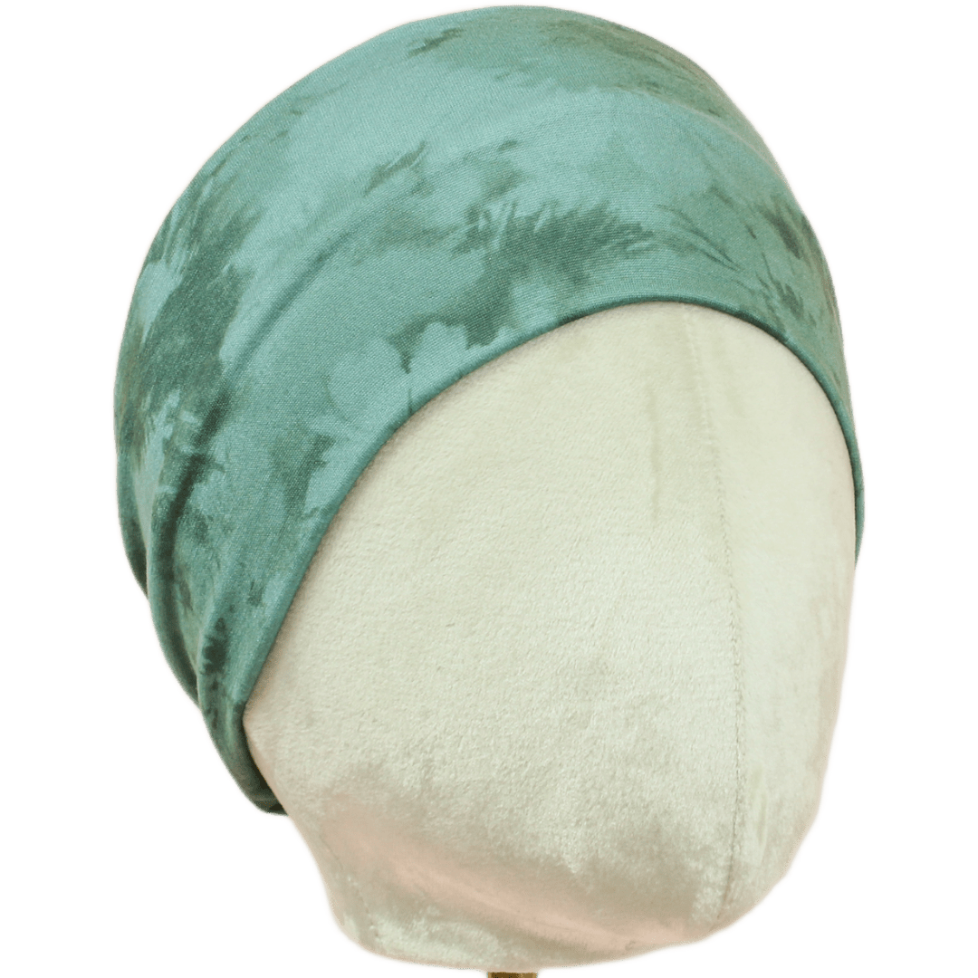 Emerald Tie Dye Stretch Headband - The Sassy Olive