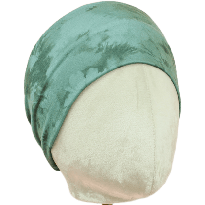 Emerald Tie Dye Stretch Headband - The Sassy Olive