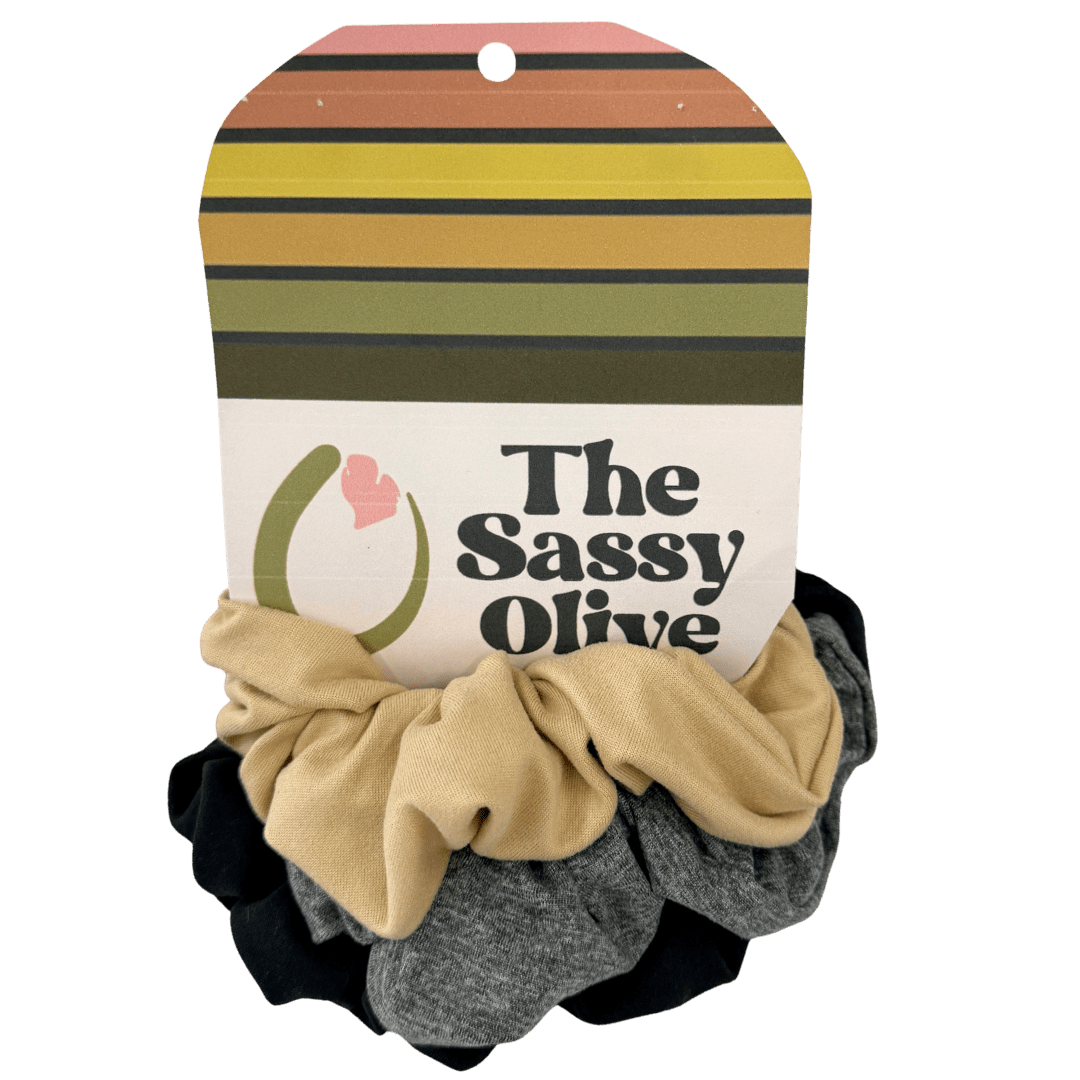 Everyday Slay Scrunchie Pack - The Sassy Olive