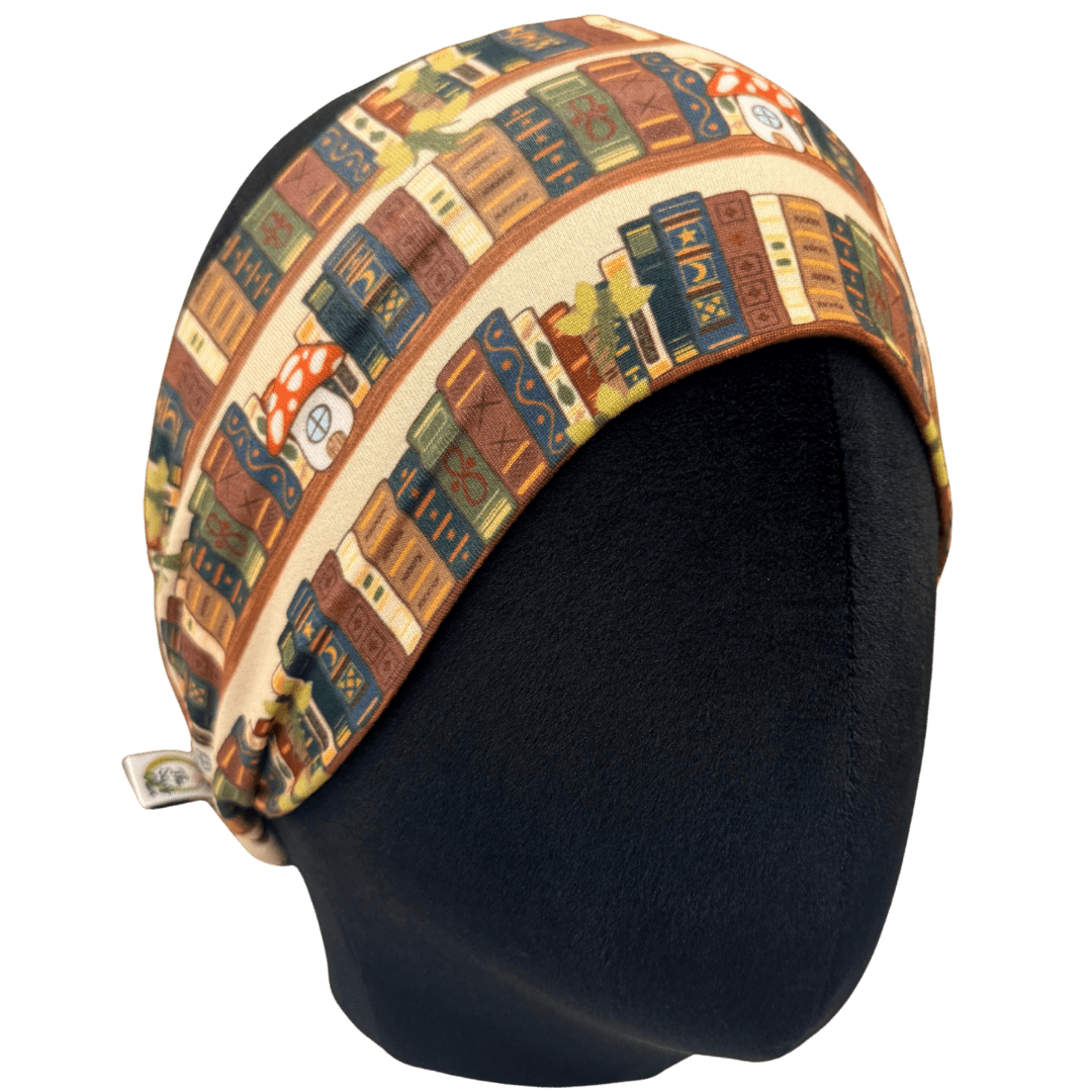 Fantasy Bookshelf Stretch Headband - The Sassy Olive