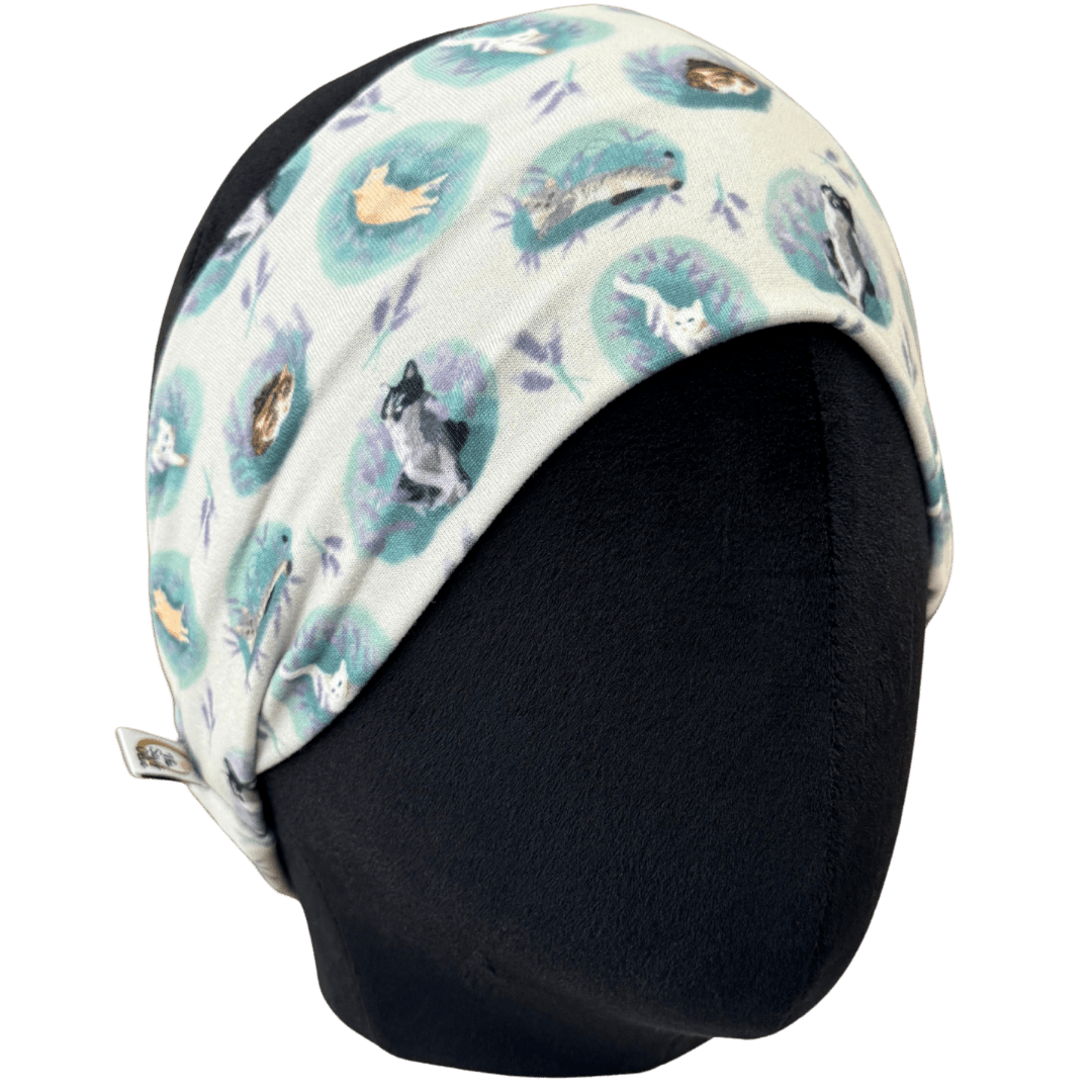 Field of Catsmint Stretch Headband - The Sassy Olive