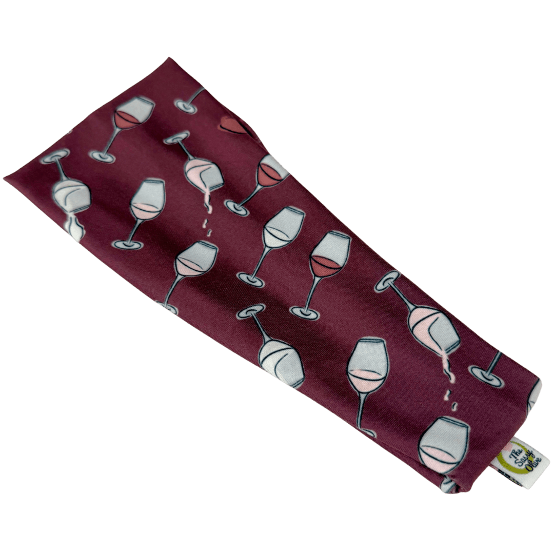 Fine Wine Stretch Headband - The Sassy Olive