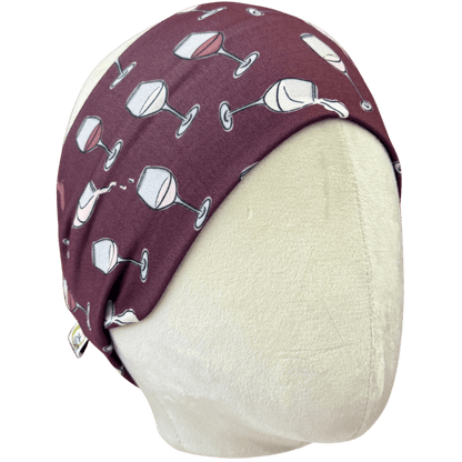 Fine Wine Stretch Headband - The Sassy Olive