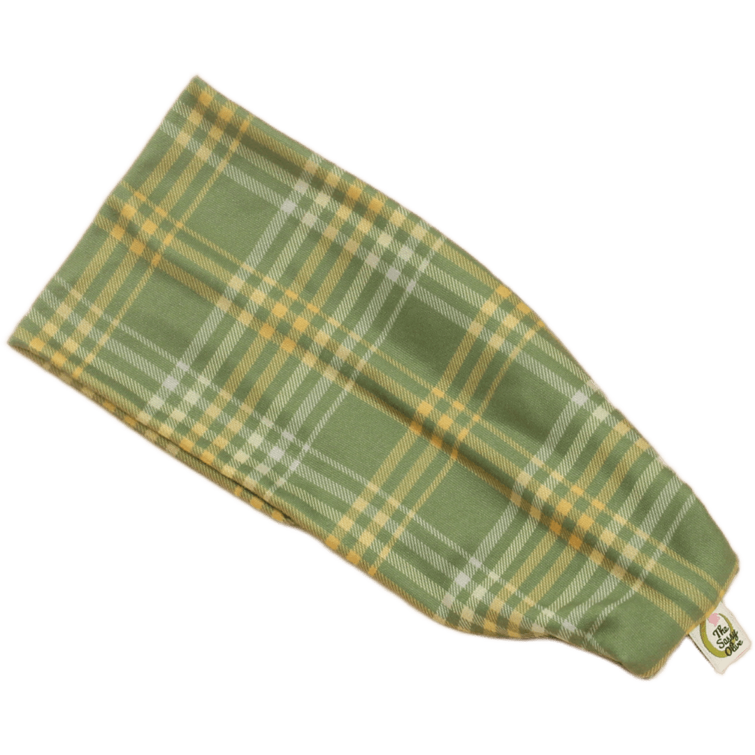 Fitz Plaid Stretch Headband - The Sassy Olive
