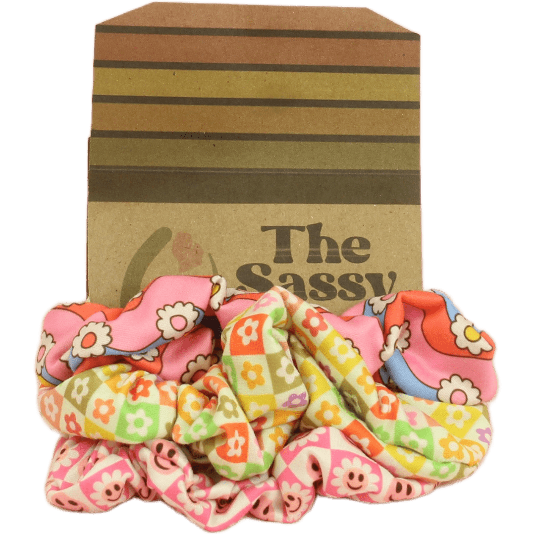 Flirtation Scrunchie Pack - The Sassy Olive