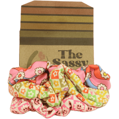 Flirtation Scrunchie Pack - The Sassy Olive
