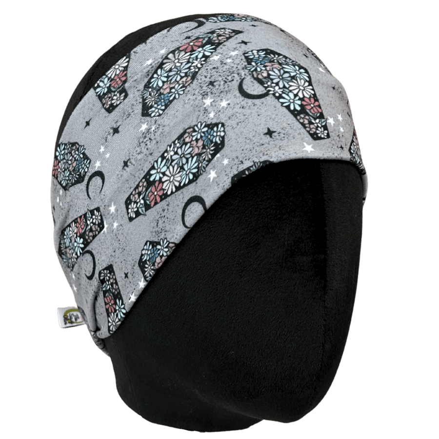 Floral Coffins Stretch Headband - The Sassy Olive