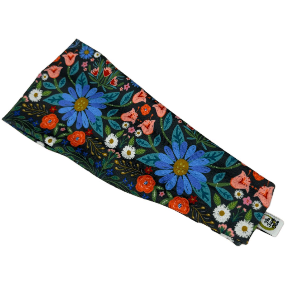 Folksy Floral Stretch Headband - The Sassy Olive