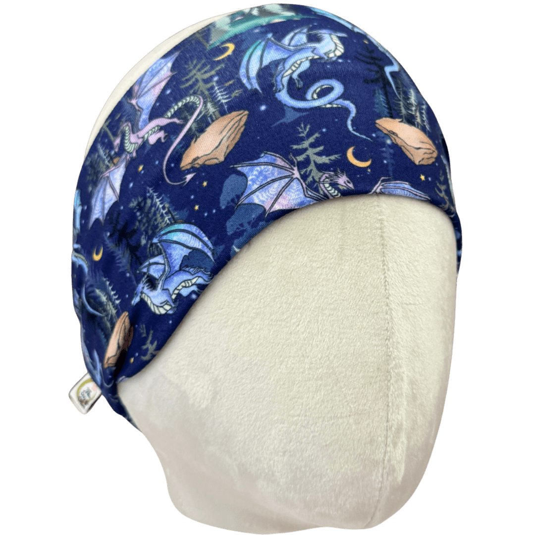 Forest Dragons Stretch Headband - The Sassy Olive