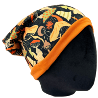 Forest Fungi Slouchy Beanie - The Sassy Olive