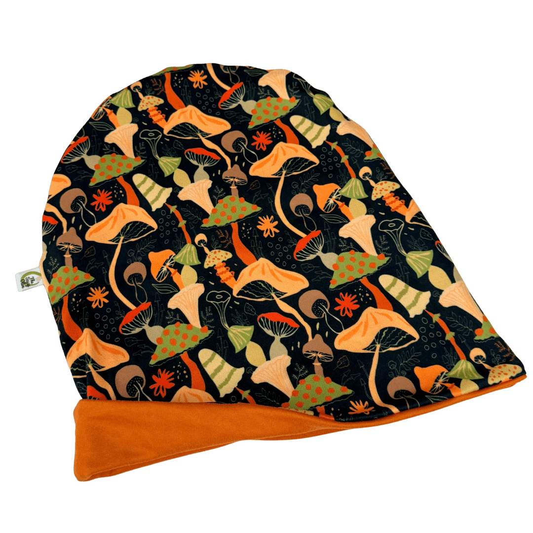 Forest Fungi Slouchy Beanie - The Sassy Olive