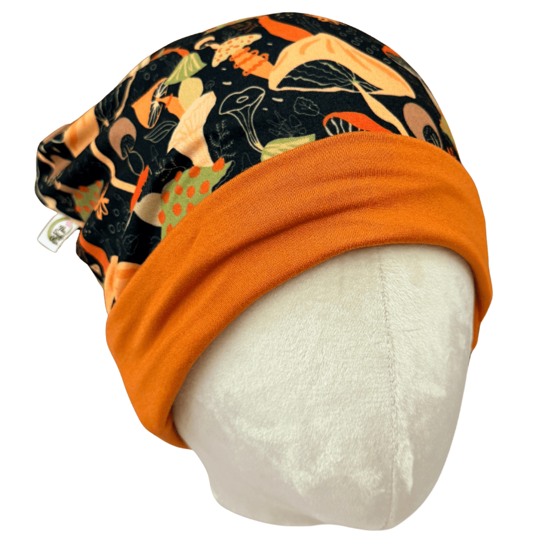 Forest Fungi Slouchy Beanie - The Sassy Olive