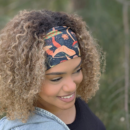 Forest Fungi Stretch Headband - The Sassy Olive