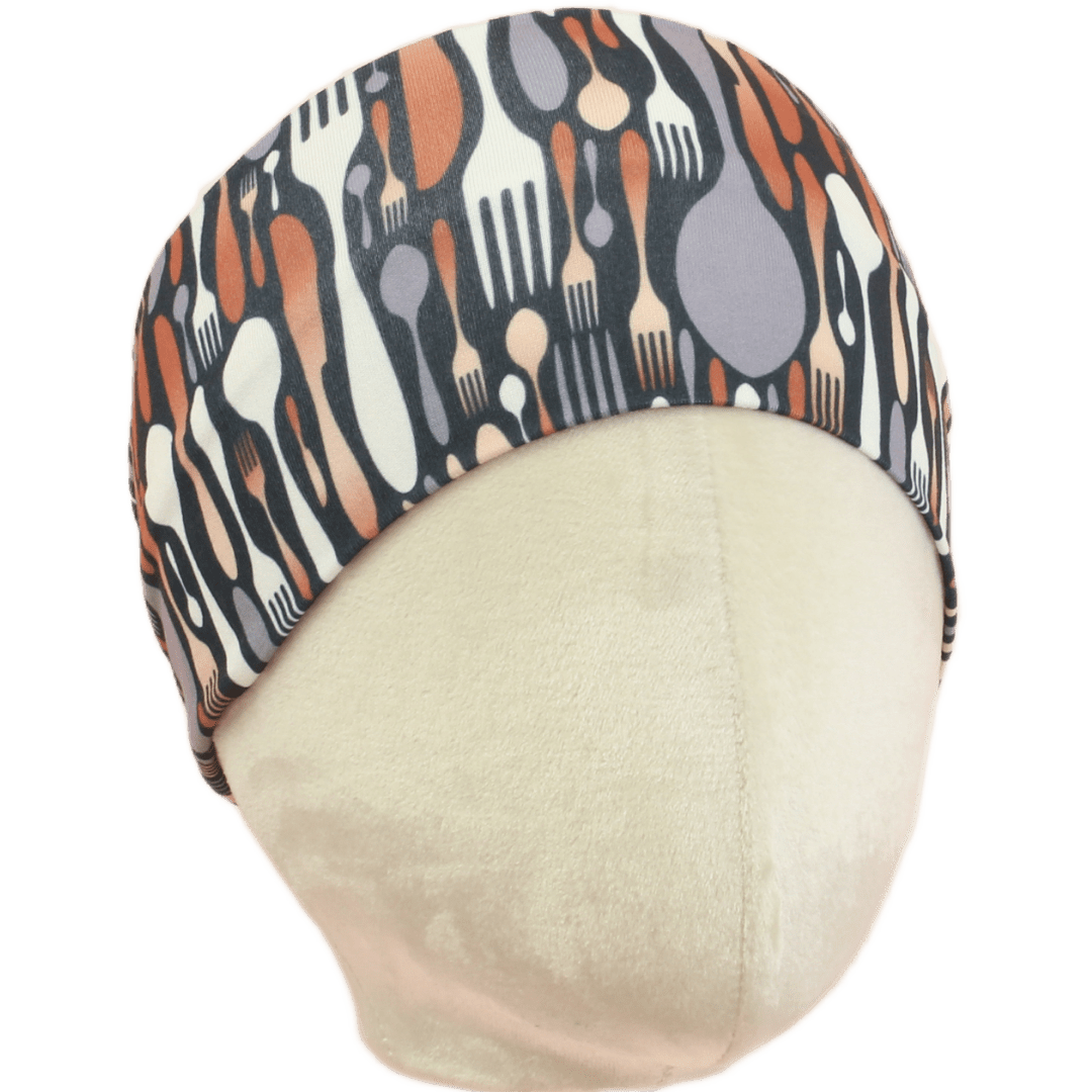 Fork Knife Spoon Stretch Headband - The Sassy Olive