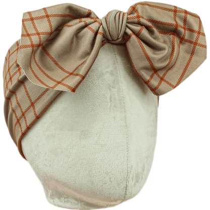 Forman Plaid Top Knot Headband - The Sassy Olive