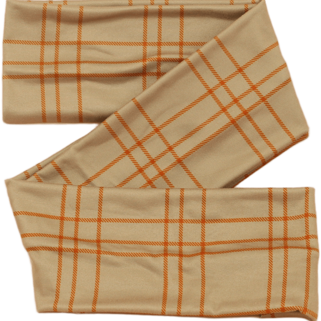 Forman Plaid Wrap Headband - The Sassy Olive