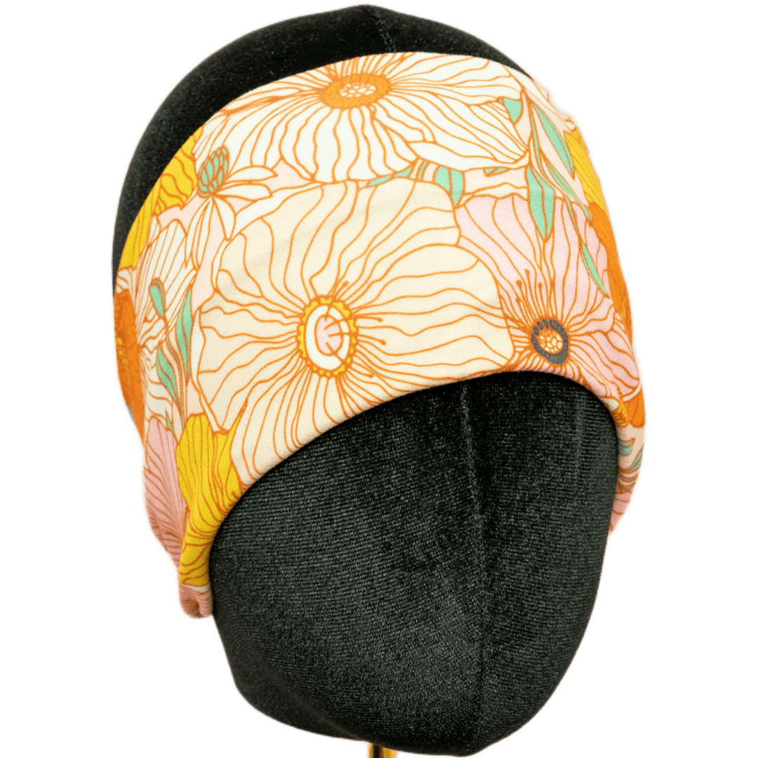 Frances Floral Stretch Headband - The Sassy Olive